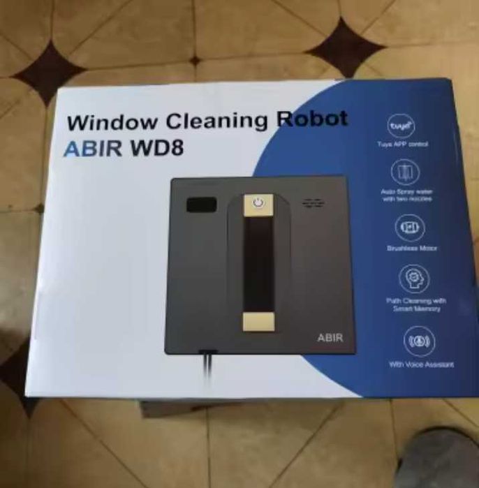 Robot de curatare geamuri ABIR WD8 + 10 lavete de rezerva