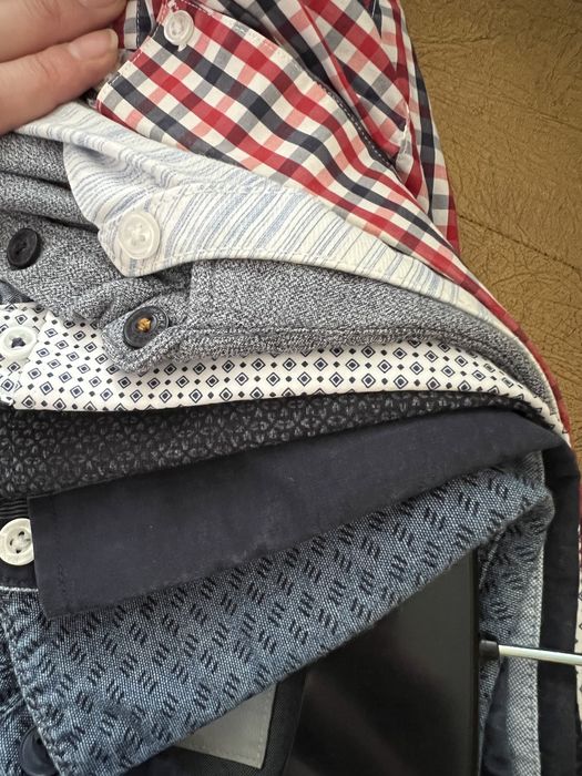 10 Мъжки ризи (XS-S/M) маркови в отлично състояние