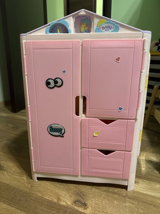 Гардероб Babyborn + лот дрешки