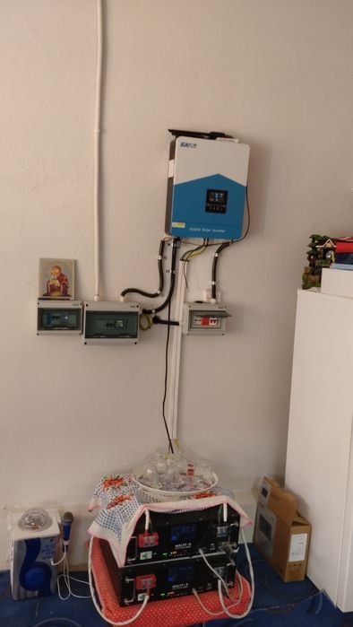 Baterii, acumulatori Lifepo4, panouri solare 48v, 10kw,