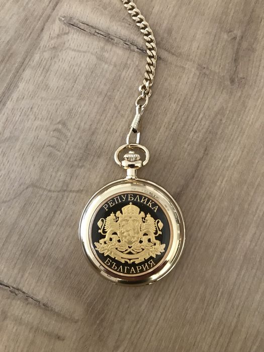 Позлатен джобен чаовник