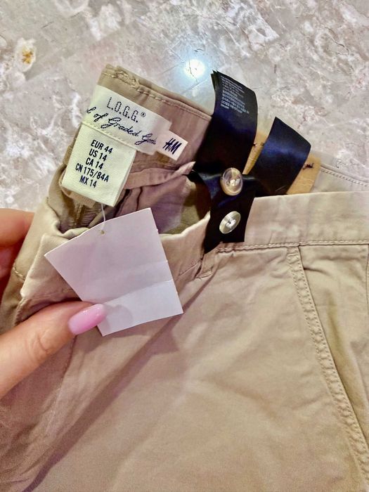 Мужские летние брюки H&M размер EUR 44 | US 34