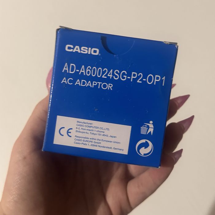 Зарядка адаптер casio