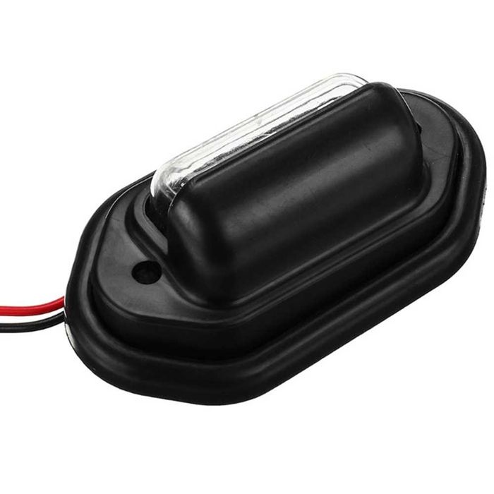 Комплект 2 броя LED светлини за регистрационен номер 12/24V