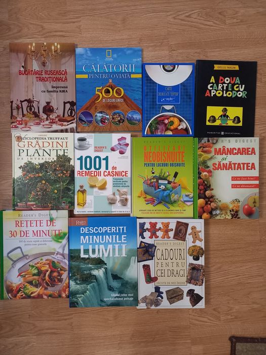 VAZE ART nouveau,DECO GLASS,Carti READER'S DIGEST noi,Colecție Rară