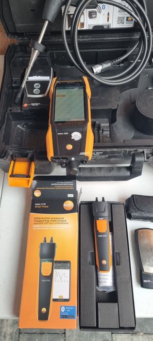 Testo 300 +Accesorii Aproape nou