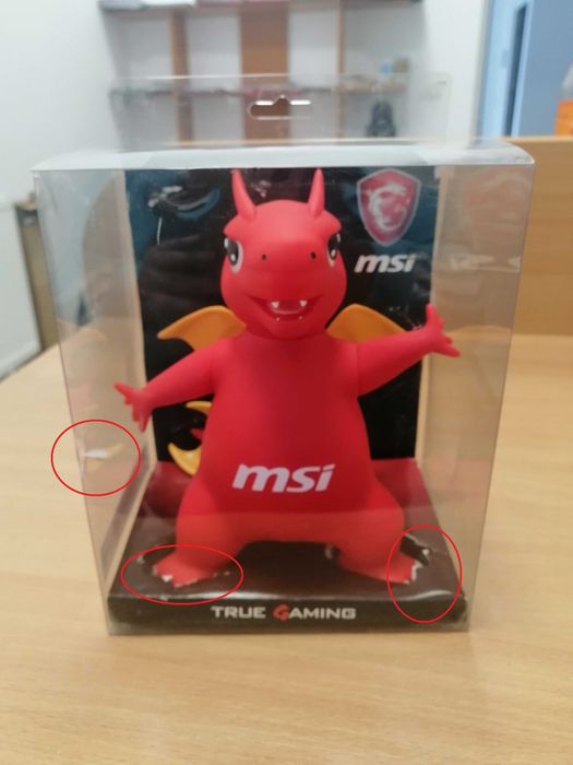 Figurina MSI Lucky the Dragon - de colectie