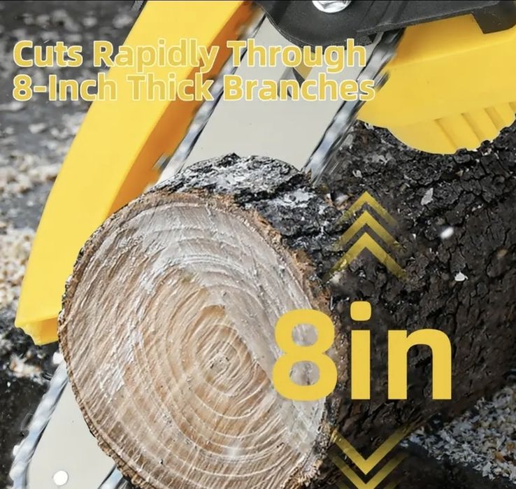 Телескопичен тример за високи клони