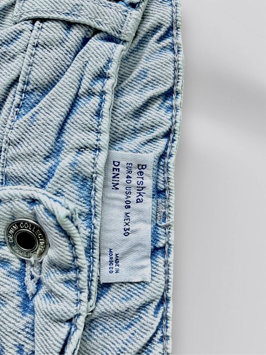 Jeans Berska Albastru Deschis