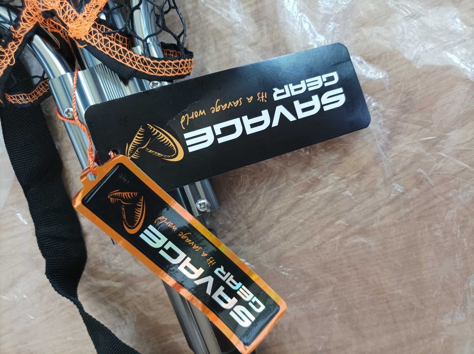 Savage Gear Full Frame Rubber Mesh Landing Net Кеп