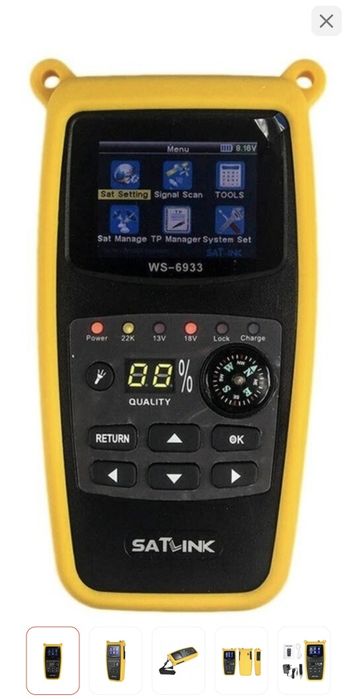 SATLINK WS-6933 настройка сигнала