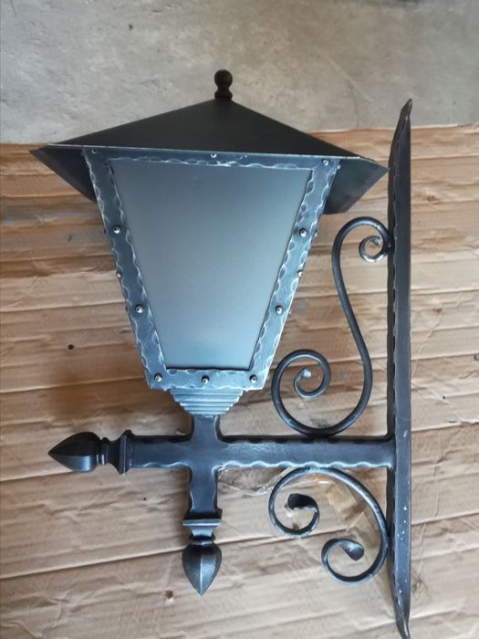 Фенери, фенер,  Аплик от Ковано желязо, осветително тяло, полилей