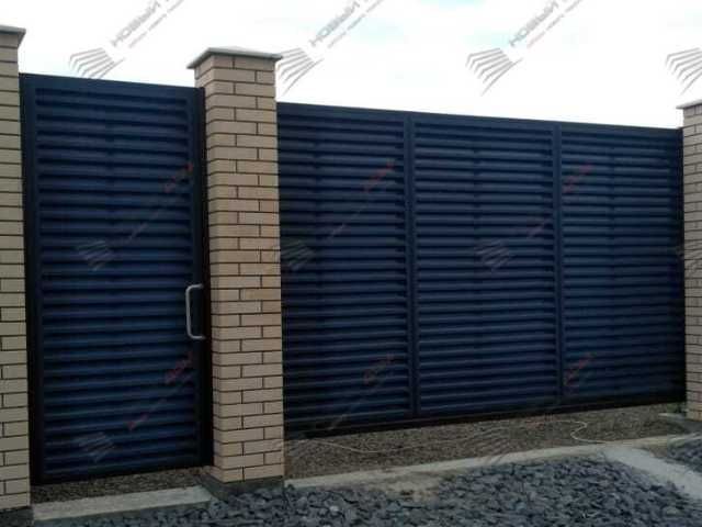 Забор жалюзи еврозабор