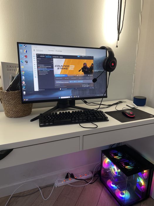 Игровой ПК+ Samsung 144 Гц полный комплект