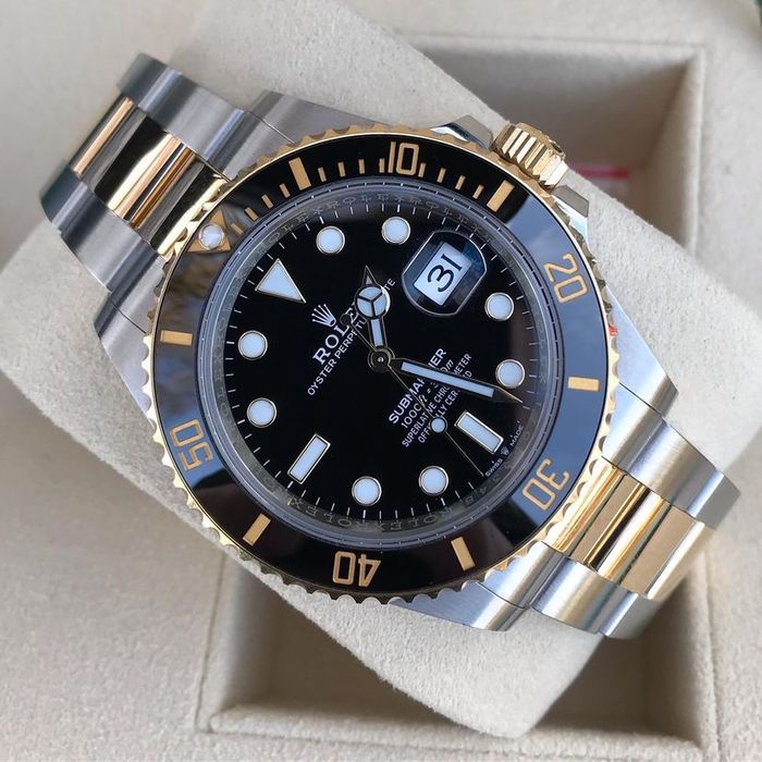 Ceas de lux rolex submariner two tone 41,mm