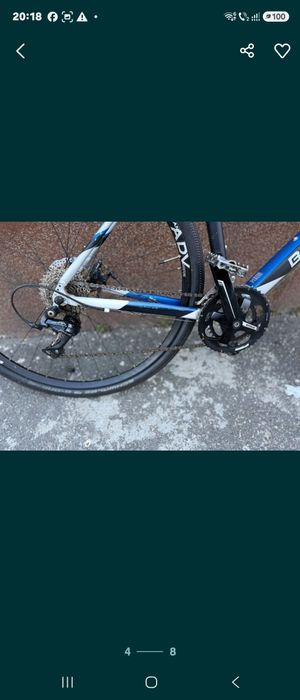 Bicicleta semi cursiera