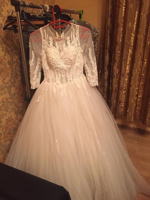 Эксклюзивное свадебное платье