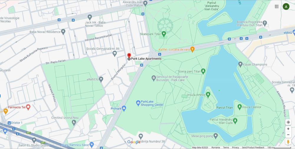 Inchiriere Regim Hotelier Apartament Park Lake Lux