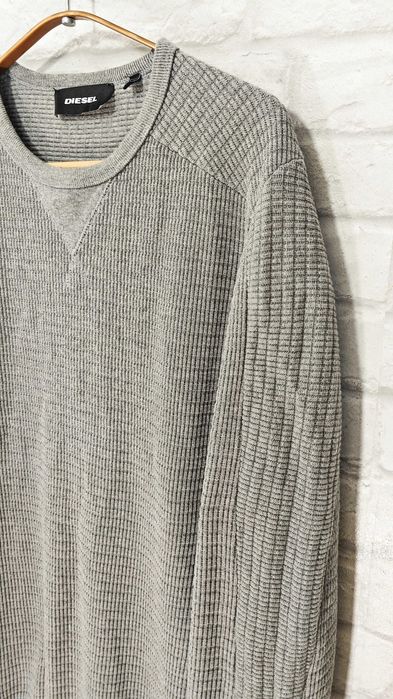 DIESEL Оригинална мъжка фланелка сива блуза размер М