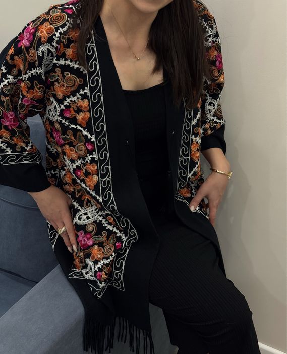 Кашемировый чапан женский