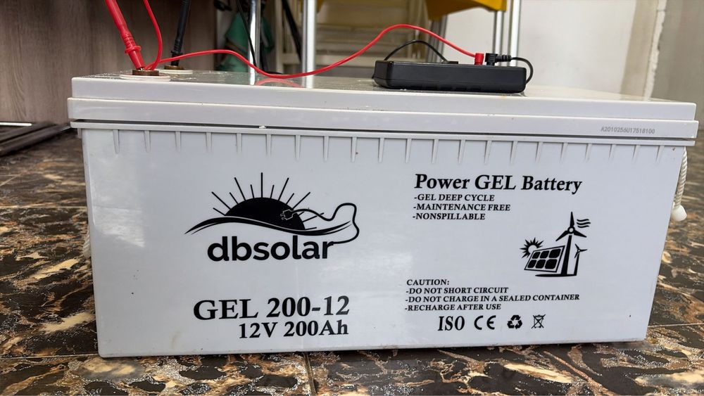 Baterii GEL DBSolar 200Ah – 2 bucăți