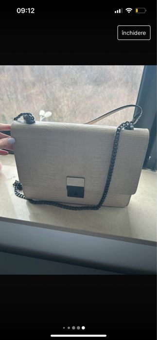 Geanta Musette - piele naturala