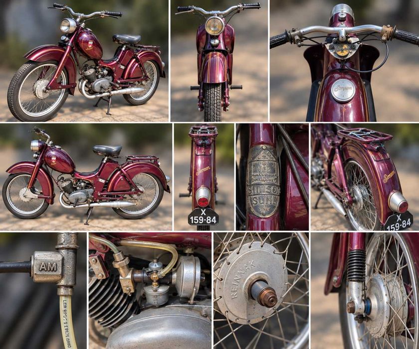 Ретро мотори Simson Schwalbe KR51/1 и  SR2 - 2бр