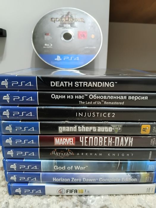Продаю игры на пс4 возможен обмен