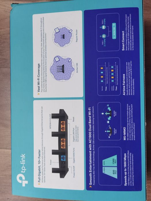Рутер TP-Link Archer C80 / Ruter