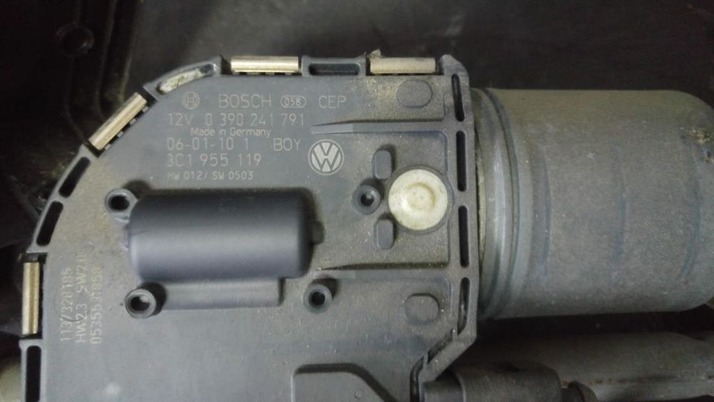 Ansamblu stergatoare motoras vw passat 3c b6 3c1955023c 3c1955419