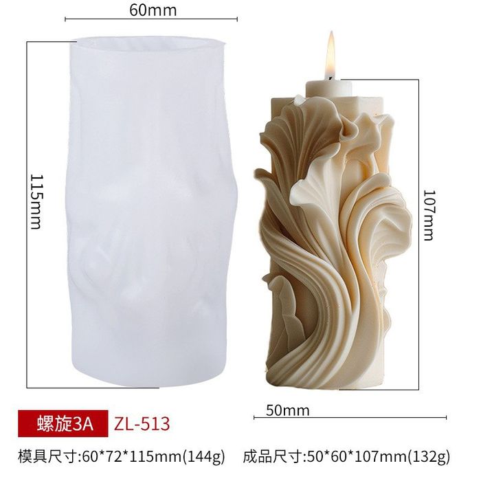 Силиконовая форма для свечей