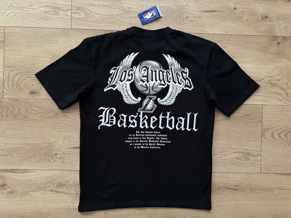 Tricou NBA Los Angeles Lakers Negru Barbati | Marime S