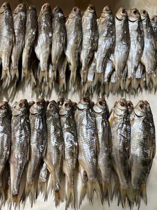 Вяленный и копчёный рыбец, чехонь  в наличии