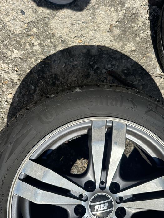 Jante din aliaj si anvelope Continental