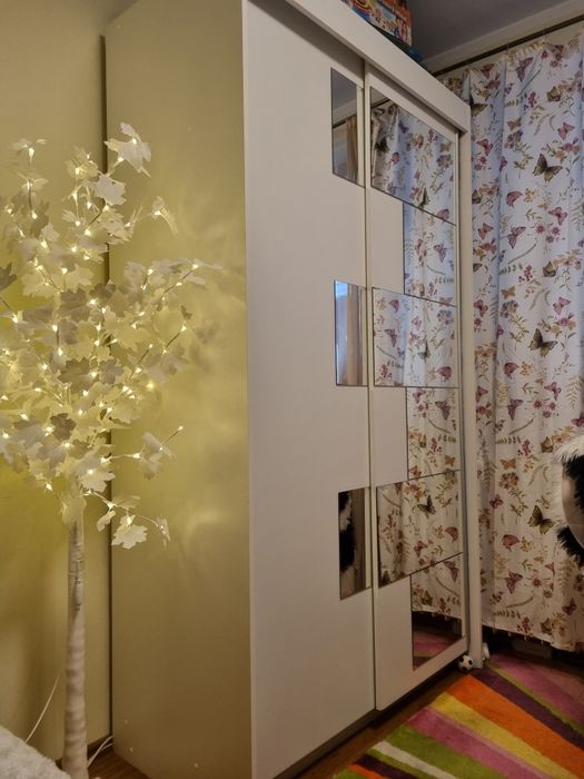 Sifonier pal alb 2 usi