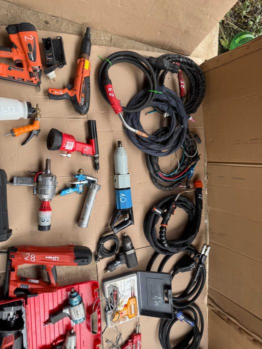 Pistol mig mag impact cuie popnituri vopsit presiune filet sudura