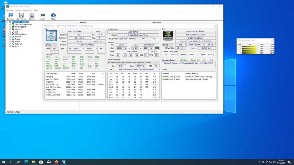 Vand PC Gaming i5/gtx 970/32gb RAM.