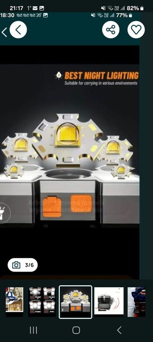 Lanterne LED reîncărcabile de cap