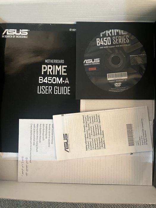 Kit PC Ryzen 5 2400G + ASUS B450M-A + 8GB DDR4 – testat, funcțional