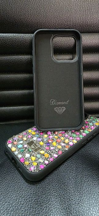 Калъф с цветни камъни за Iphone