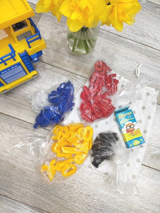 Магнитная доска NIKA kids (Россия). Мольберт развивающий, доска знаний