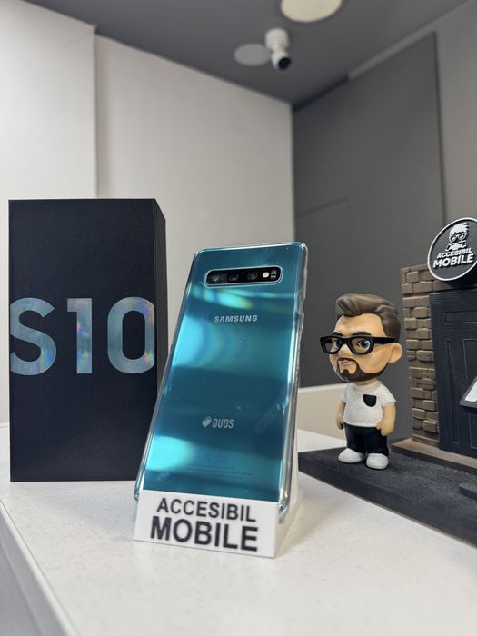 SAMSUNG S10 128GB/8GB Folie+Cablu Cadou Garantie/Factura MAGAZIN