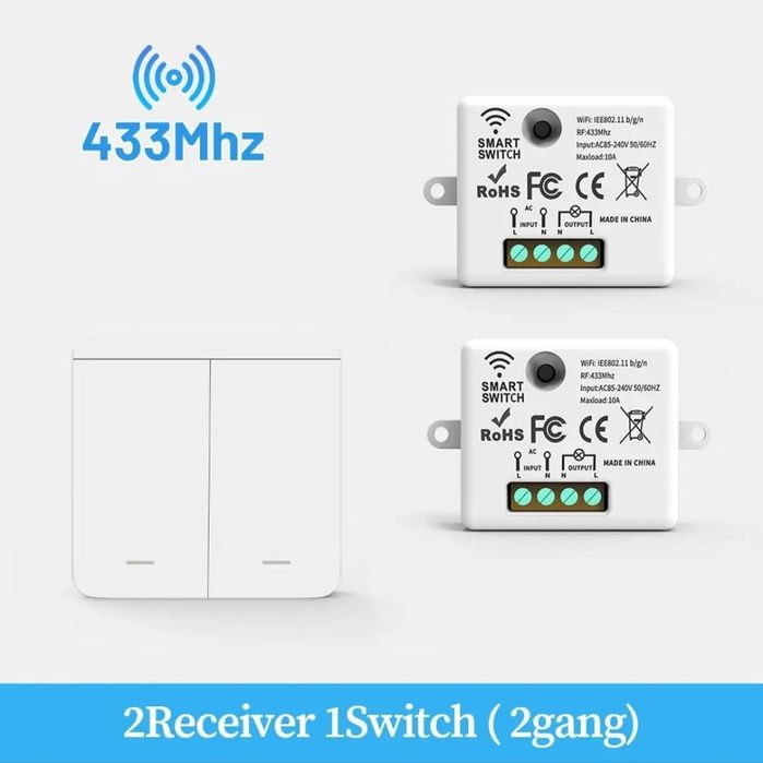 Chiroqlarni simsiz o'chirib yoqish uchun,