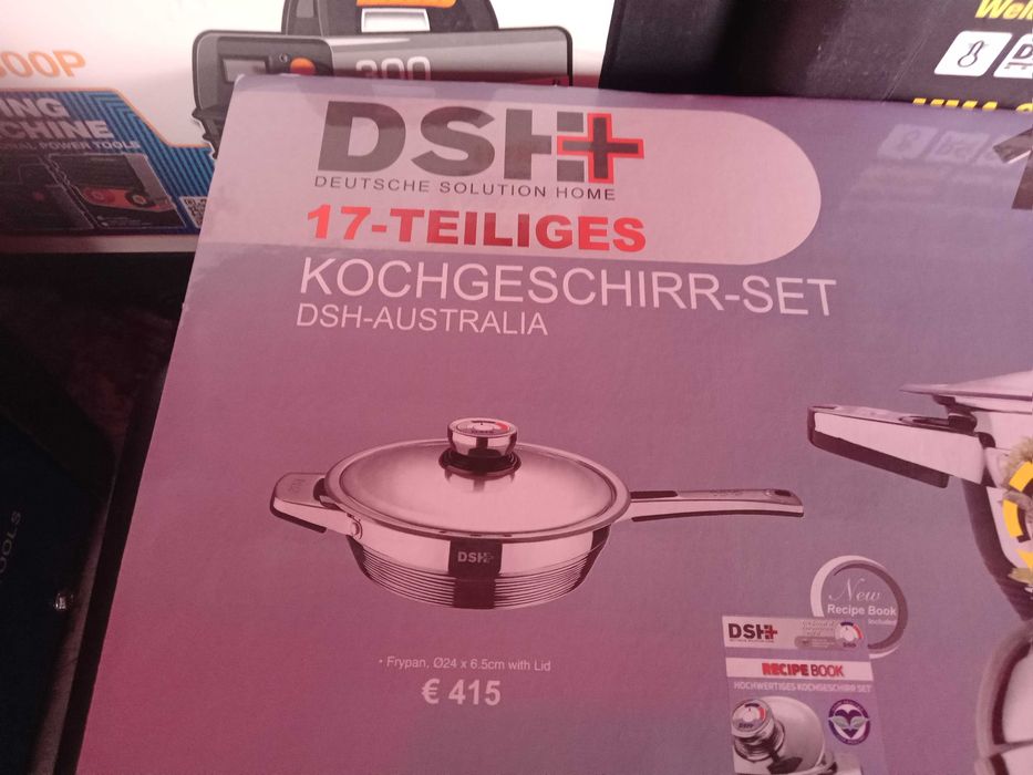 Plita inductie + 2oale si o tigaie noi