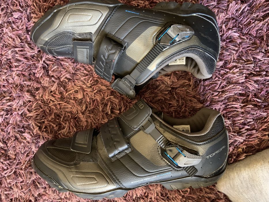 Pantofi Ciclism MTB Shimano SH-M089L (Mărimea 45). Cu placute Shimano SM-SH51 incluse.