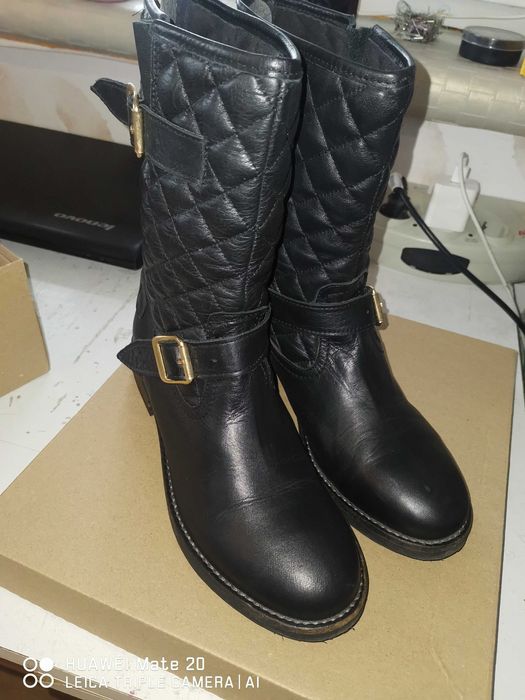 Дамски ботуши номер 38 от естествена кожа