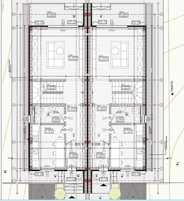 PF vand Casa/Duplex Floresti, strTauti, 174 mp utili,zona parc Poligon