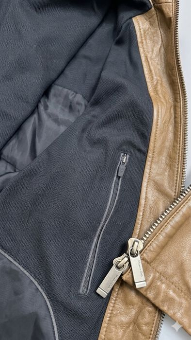 Кожаная куртка Massimo Dutti