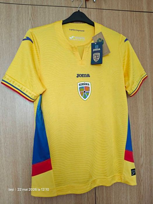 Tricou JOMA, Nationala de Fotbal a Romaniei 2025/2026,(Super Ofertă).