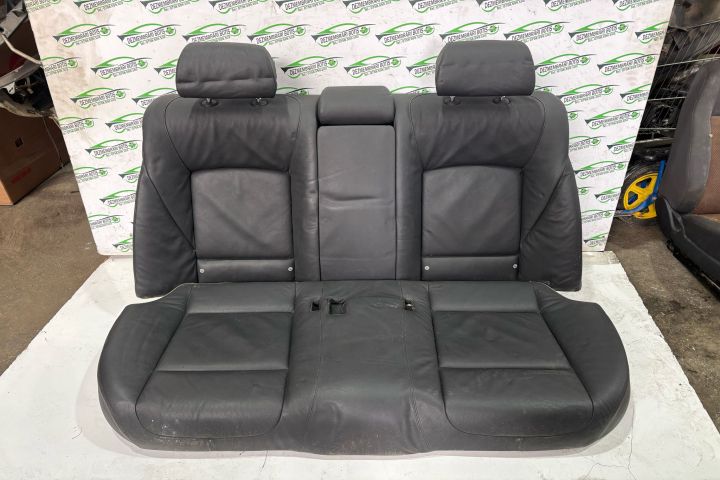 Scaun stanga dreapta fata bancheta Interior complet Piele neagra la s